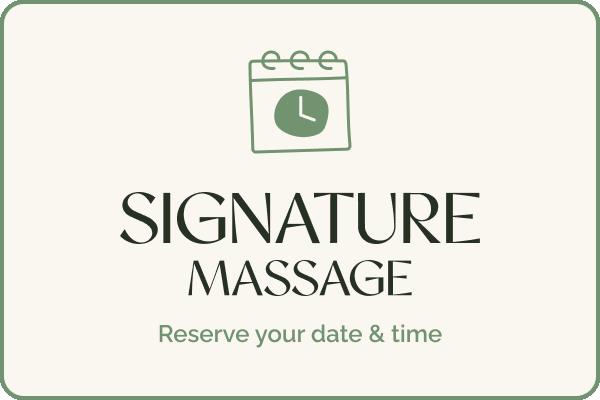 Signature Massage - 100 min.