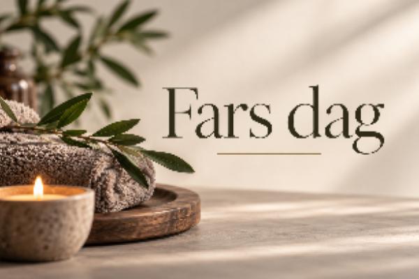 Farsdagserbjudande i samband med Lyxlunch