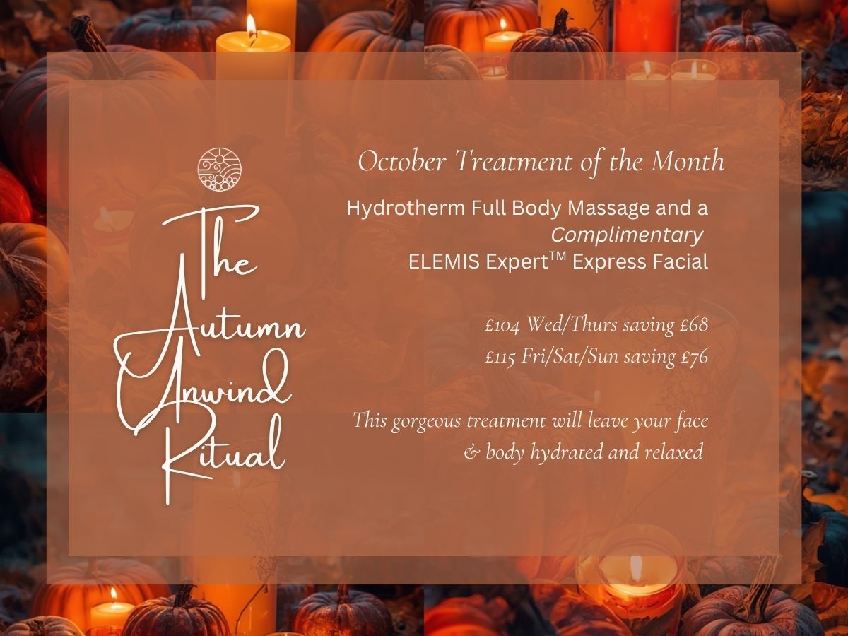 Autumn Unwind Ritual - October Treatment of the Month