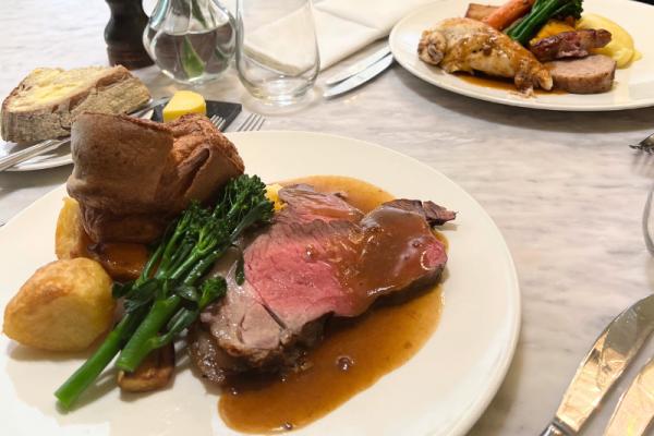 3 Course Sunday Lunch for One