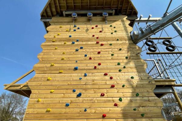 Adult Climbing Wall & Zip Line Experience