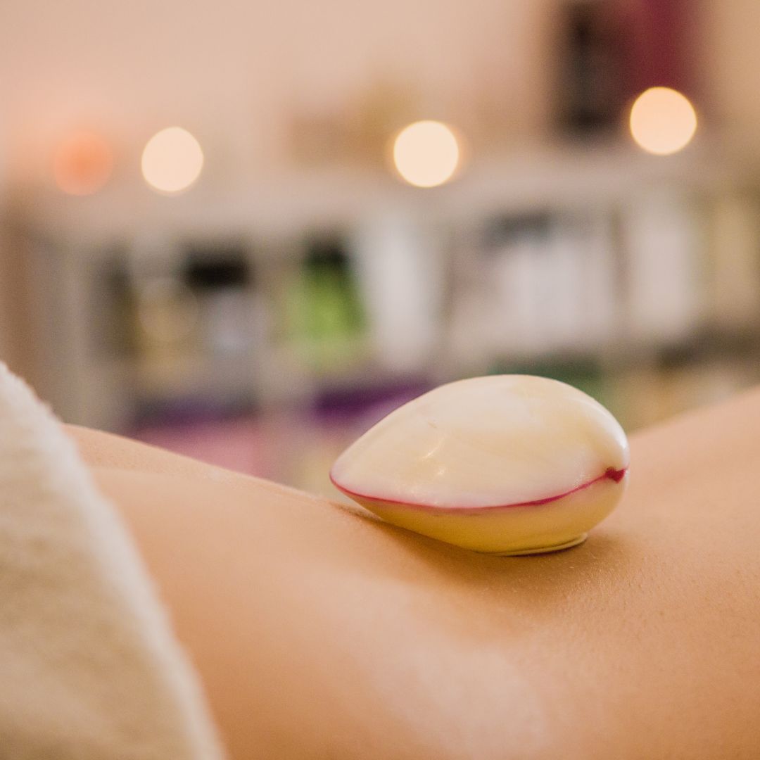 Lava Shell Back, Neck and Shoulder Massage
