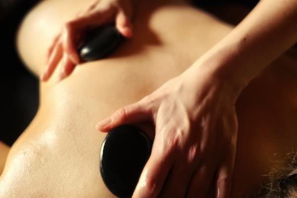 Hot Stone Back Massage