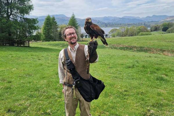 Hawk Walk, Dine and Spa Day