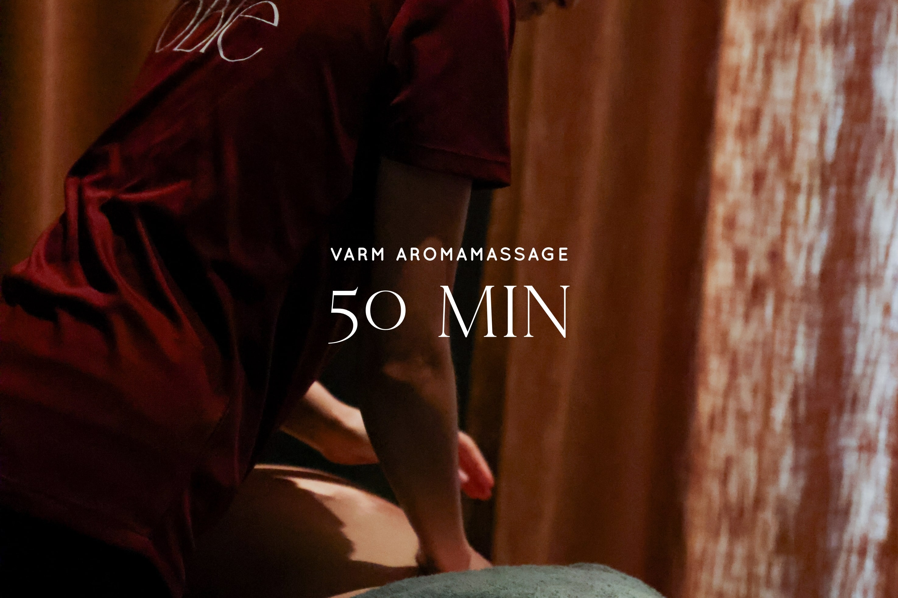 ERBJUDANDE: Varm Aromamassage 50 min