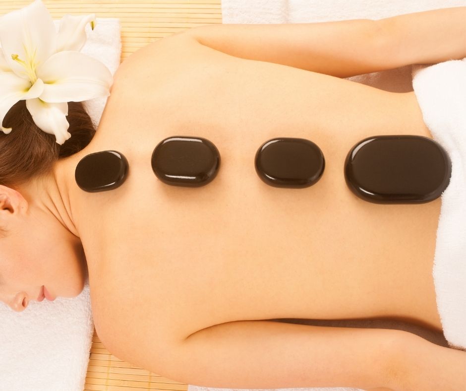 Hot Stones Back Massage
