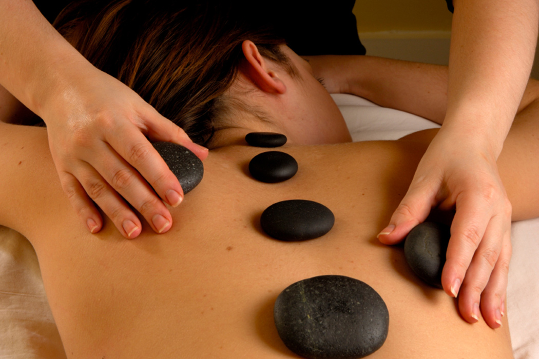 Hot Stone Back Massage