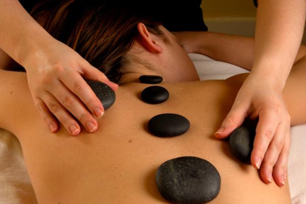Hot Stone Back Massage