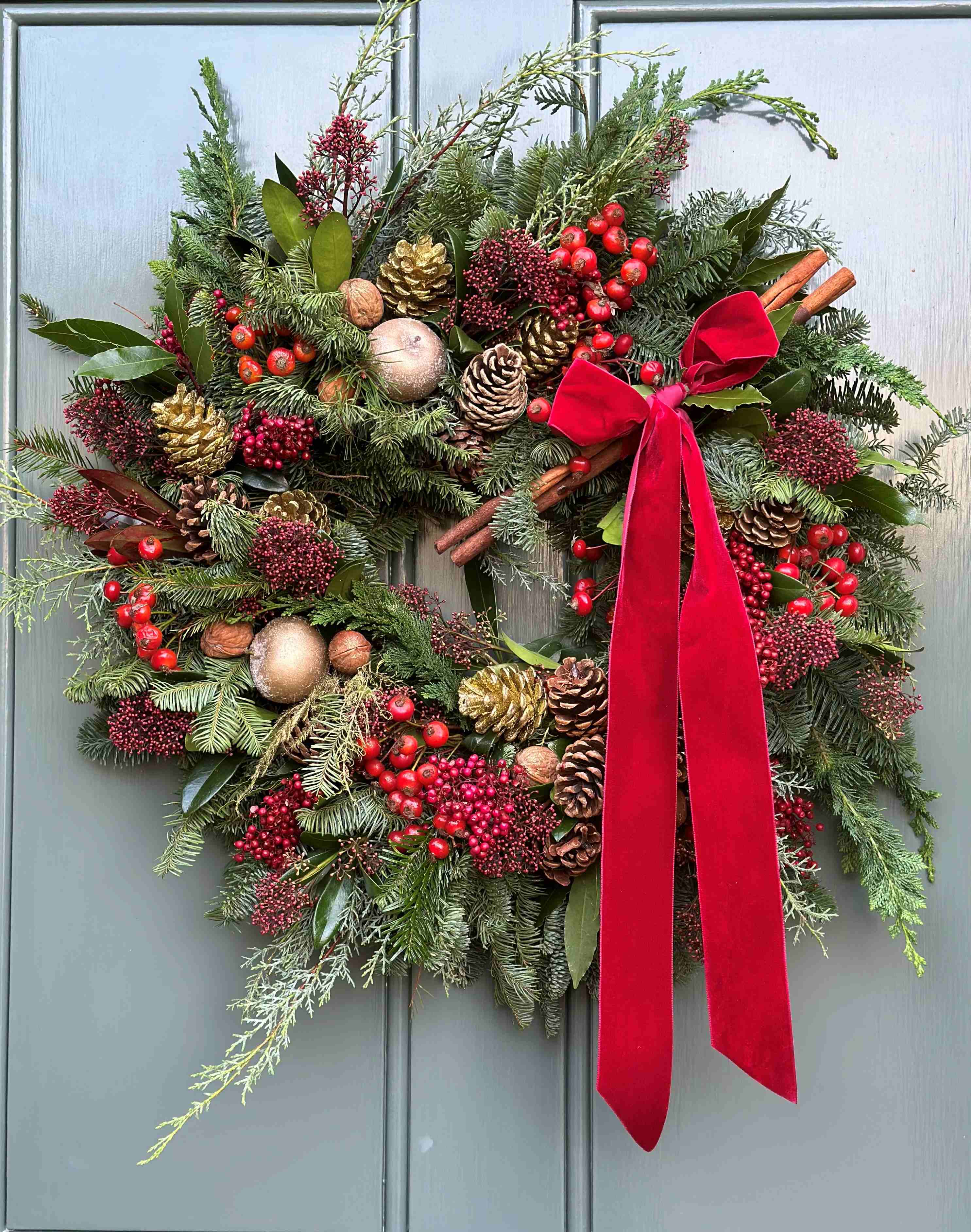 Christmas Wreath Making at Lime Wood
