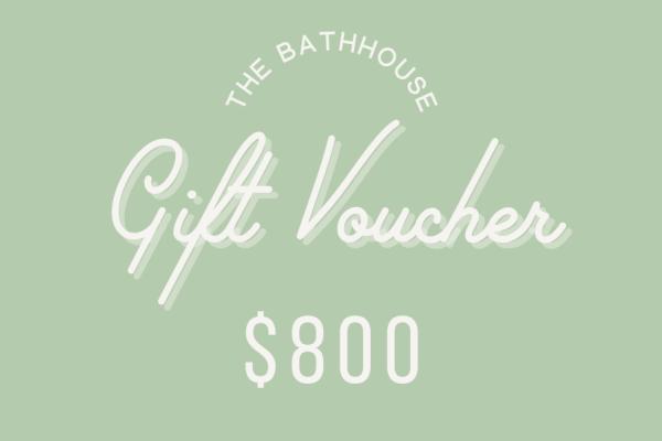 $800 Gift Voucher