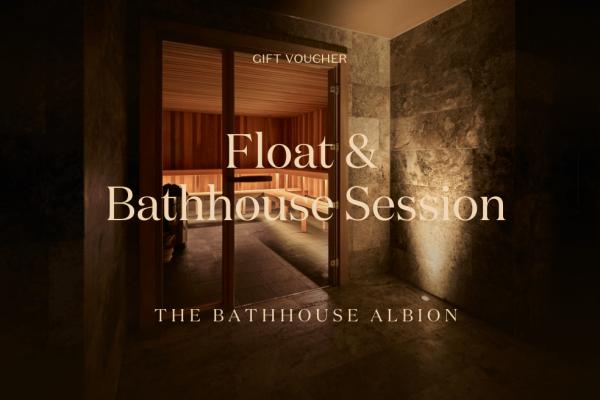 Gift | Mid-Week | Float + Bathhouse Session