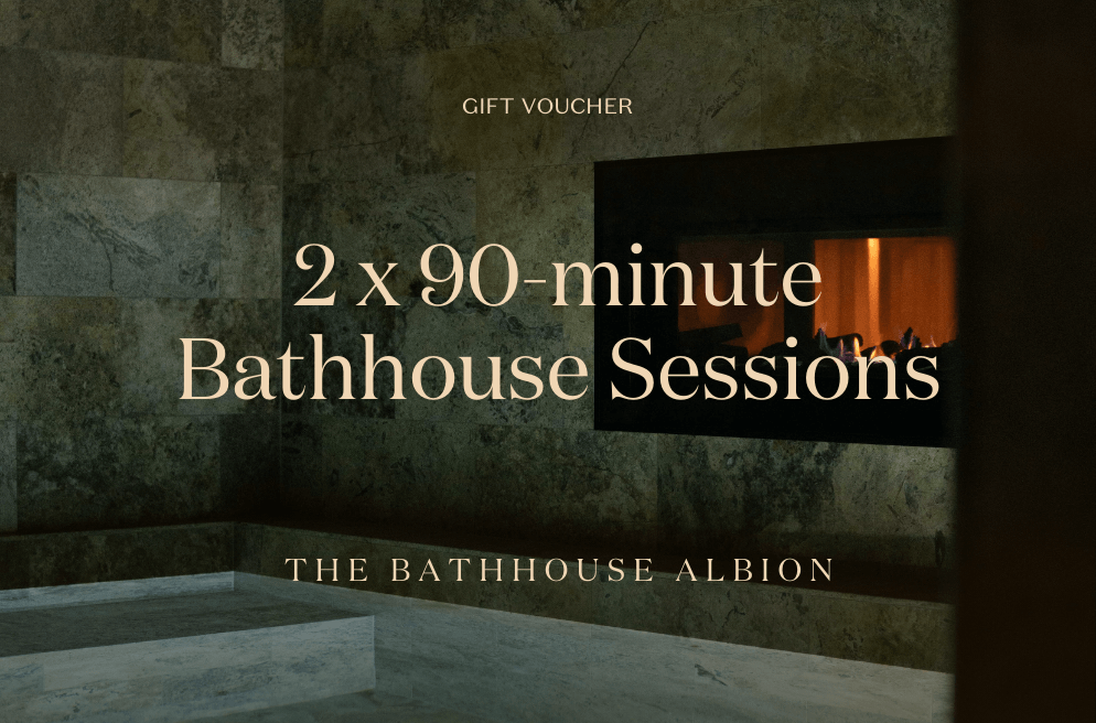 Gift | Mid-Week | Couples 2x 90-minute Bathhouse Session