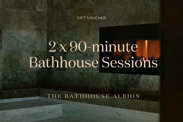 Gift | Mid-Week | Couples 2x 90-minute Bathhouse Session