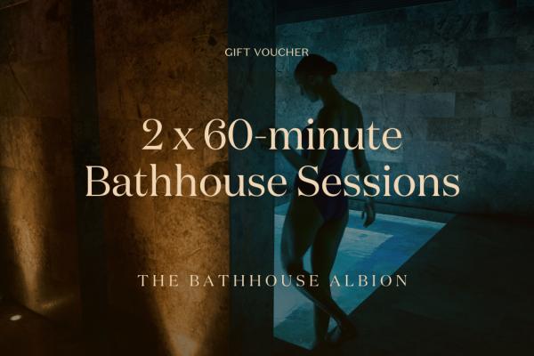 Gift | Mid-Week | Couples 2x 60-minute Bathhouse Session