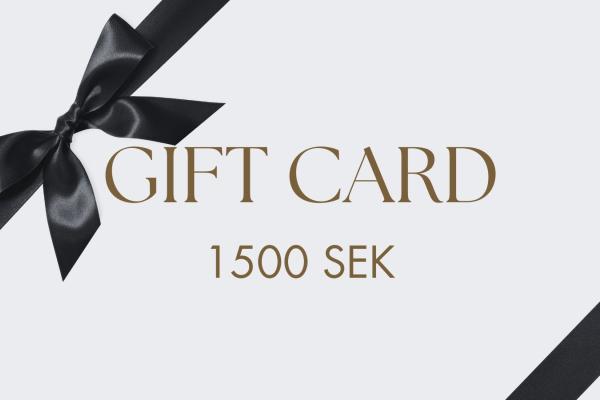 Gift Card 1500 SEK