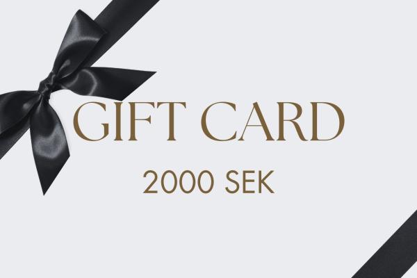 Gift Card 2000 SEK