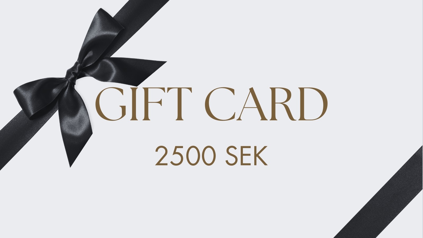 Gift Card 2500 SEK