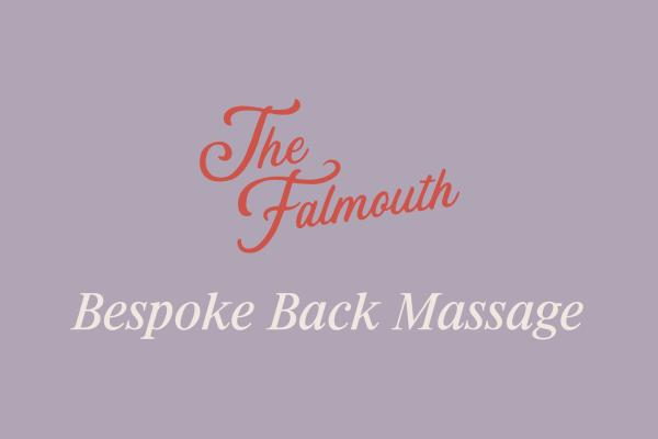 Bespoke Back Massage