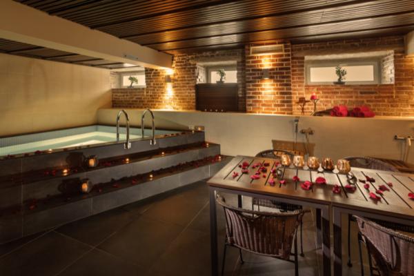 Romantic sauna evening for two