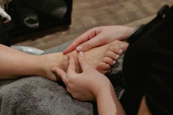 Gel Prep and Polish Pedicure