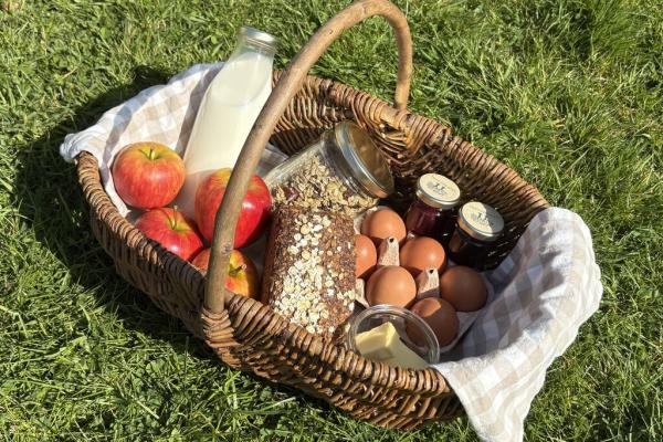 Organic, Gluten Free Breakfast Basket for 2