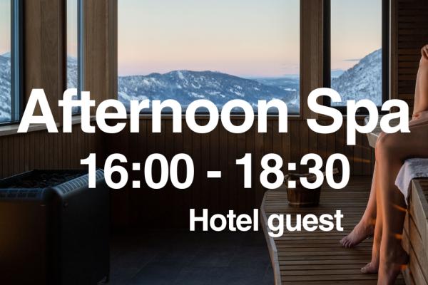 Afternoon Spa Access Hotel Guest 16.00 - 18.30
