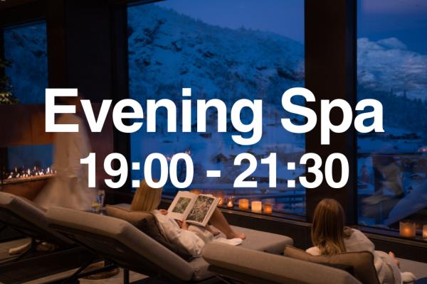 Evening Spa Access 19:00-21:30
