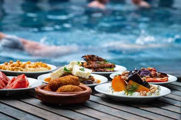 Swim, Massage, Meal (Monday - Thursday)