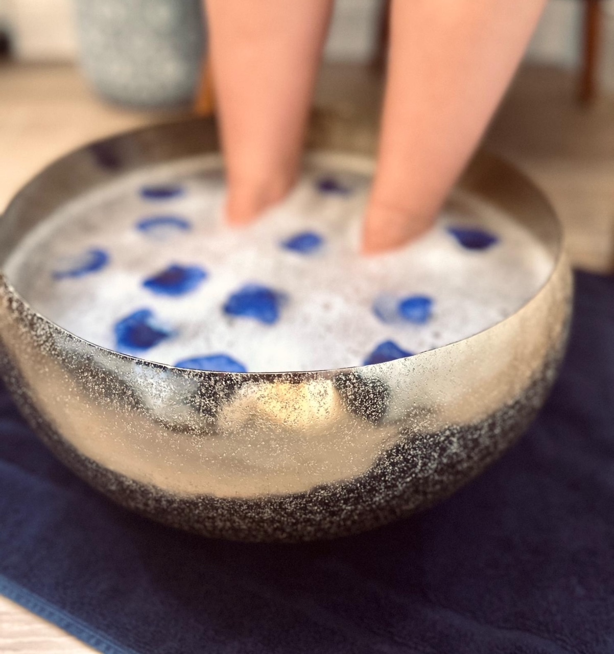 Pedicure with Normal Polish