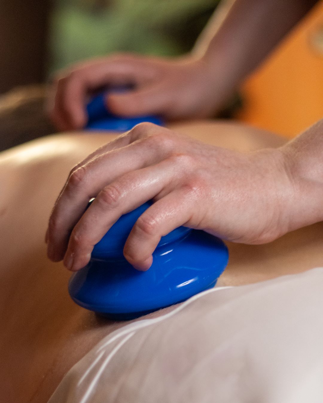 Cupping Back Release Ritual